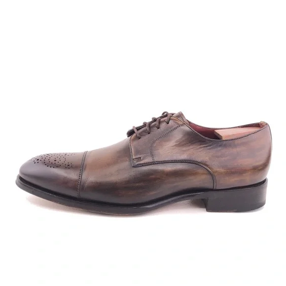 Magnanni | Shoes | Magnanni Lalin Tobacco Brown Leather Cap  display picture 2